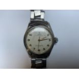 A 1950s Tudor Oyster Royal gentleman's wristwatch, 32mm stainless steel case no. 7903 82189.
