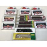 A collection of minitrix N gauge engine and rolling stock also with BACHMANN larger N gauge.