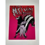 Diana Sudyka (b.1972-) The Melvins. 2007. Signed by artist bottom right corner. Numbered: 45/