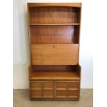 Nathan wall cabinet. Double cupboard to base, drop down door to storage. W:103cm x D:46cm x H: