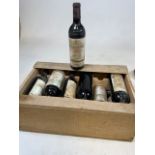 Twelve bottles of Chateau-Lascombes Grand Cru Classe Margaux from 1978. Each bottle individually