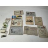 Nine cigarette card albums including Association footballers 1935-1936, Radio celebrities, An