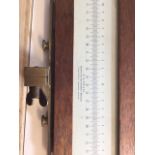 A Galvanometer display by W.G Pye and Co Scientific instrument maker