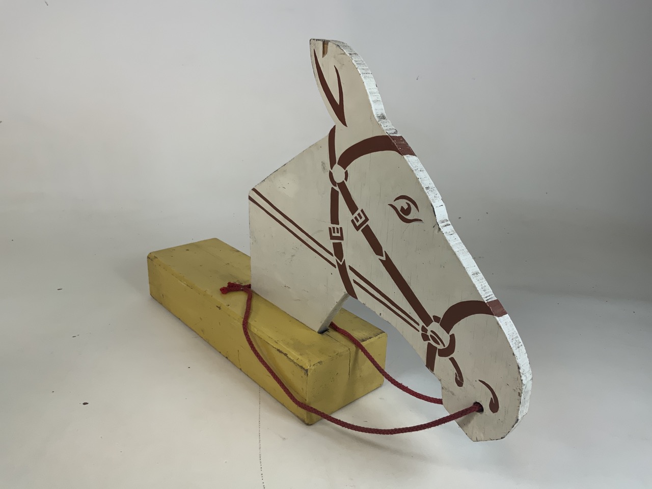 A wooden donkey head - for advertising donkey rides. - Image 2 of 3