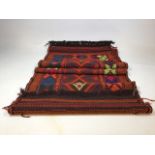 A old Suzni Kilim Runner. W:82cm x H:284cm