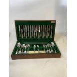 A canteen of cutlery by Butler Cutlery - Sheffield. EPNS.Eight piece setting