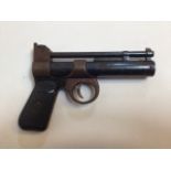 A Webley Junior 177 Air pistol by Webley and Scott ltd Birmingham.