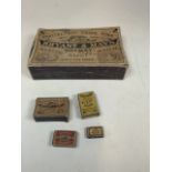 A large advertising Bryant & May matchbox together with four others W:32cm x D:19cm x H:7cm