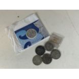 Silver minted coins, including 1923 US ‘Peace’ Dollar, Chinese Kwang-Tung Mace and 2 Candareens,