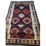 Maimana Kilim RunnerW:82cm x H:395cm