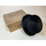 Lincoln Bennett and Co silk top hat, presented within a Scott’s of London box replete with period