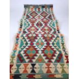 A Chobi Kilim RunnerW:63cm x H:200cm