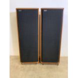 A pair of Celestion 66 studios monitor speakers. Rola Celestion ltd. W:38cm x D:29cm x H:106cm