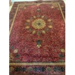 A Woodwood Grosvenor Persian carpet. W:366cm x D:274cm x