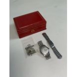 Omega Constellation Calendar watch, in box with parts. Untested.