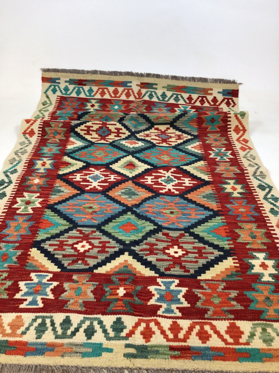 A Chobi Kilim W:103cm x H:155cm - Image 2 of 4