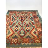 A Chobi Kilim W:127cm x H:185cm