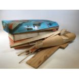 A collection of model planes, some semi constructed and some boxed. Parts not checked. Including a
