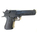 A Desert Eagle KWC BB gun. For use with 0.2g bb bullets.