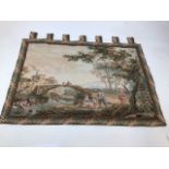 A french style tapestry W:108cm x H:77cm