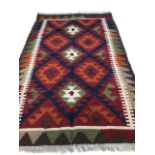 A Maimana Kilim W:58cm x H:95cm