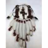 A vintage Native American Man-Del-La dream catcher from the 1980s with original label W:58cm x H: