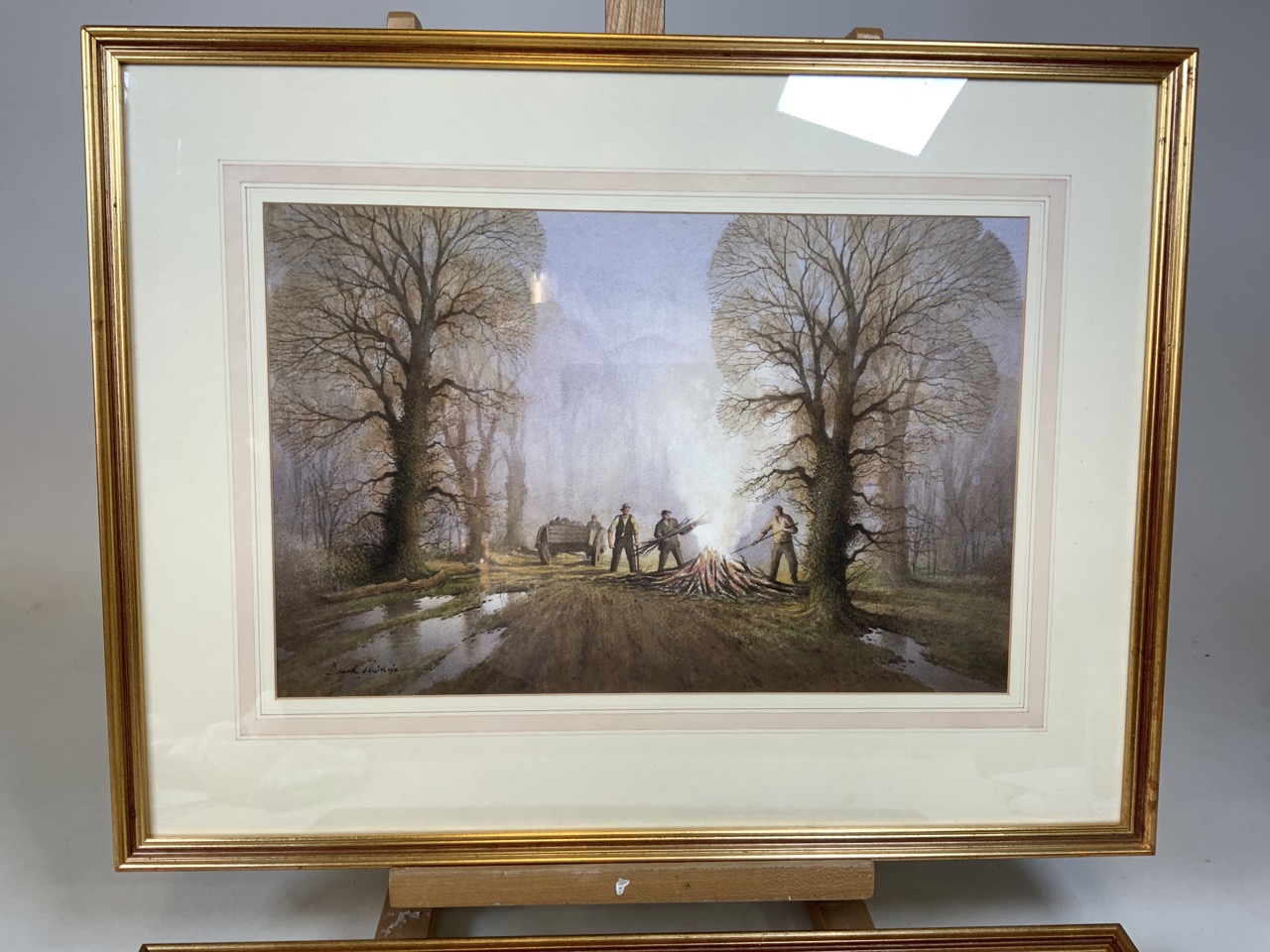 Derek G Philips two watercolours of country subjects signed lower left in pen in modern quality - Image 2 of 7