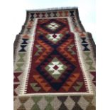 A Maimana Kilim Runner W:83cm x H:289cm