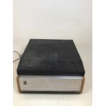A vintage Portadyne record player RP22 W:38cm x D:42cm x H:19cm