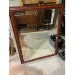 A Modern mirror. W:114cm x H:88cm