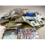 A large quantity of PG tips, Brooke Bond and some cigarette cards