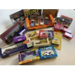 A large collection of boxed corgi Matchbox and others. Matchbox hovercraft, corgi Ford Sierra