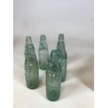 A collection of codd bottles including WH Grafton, Starkey Knight and Ford and James Howard