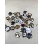 Approx 30 watches- no straps. Untested