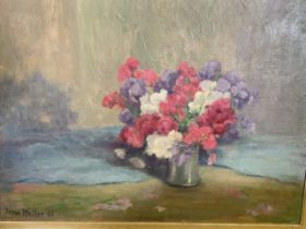 Irene Walker (British ) oil on canvas in period frame signed and dated lower left. Canvas W:78cm x