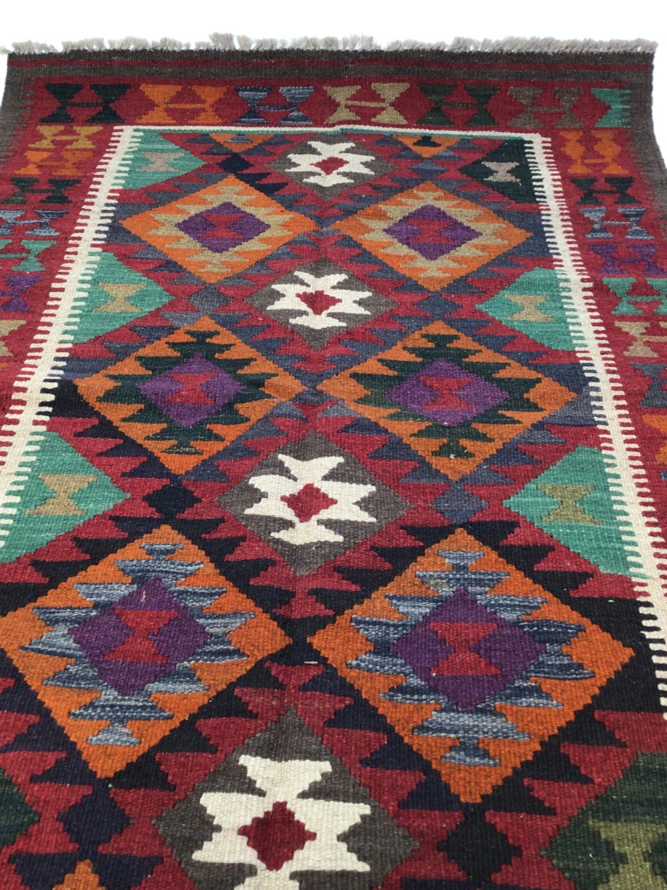 A Maimana Kilim W:102cm x H:152cm