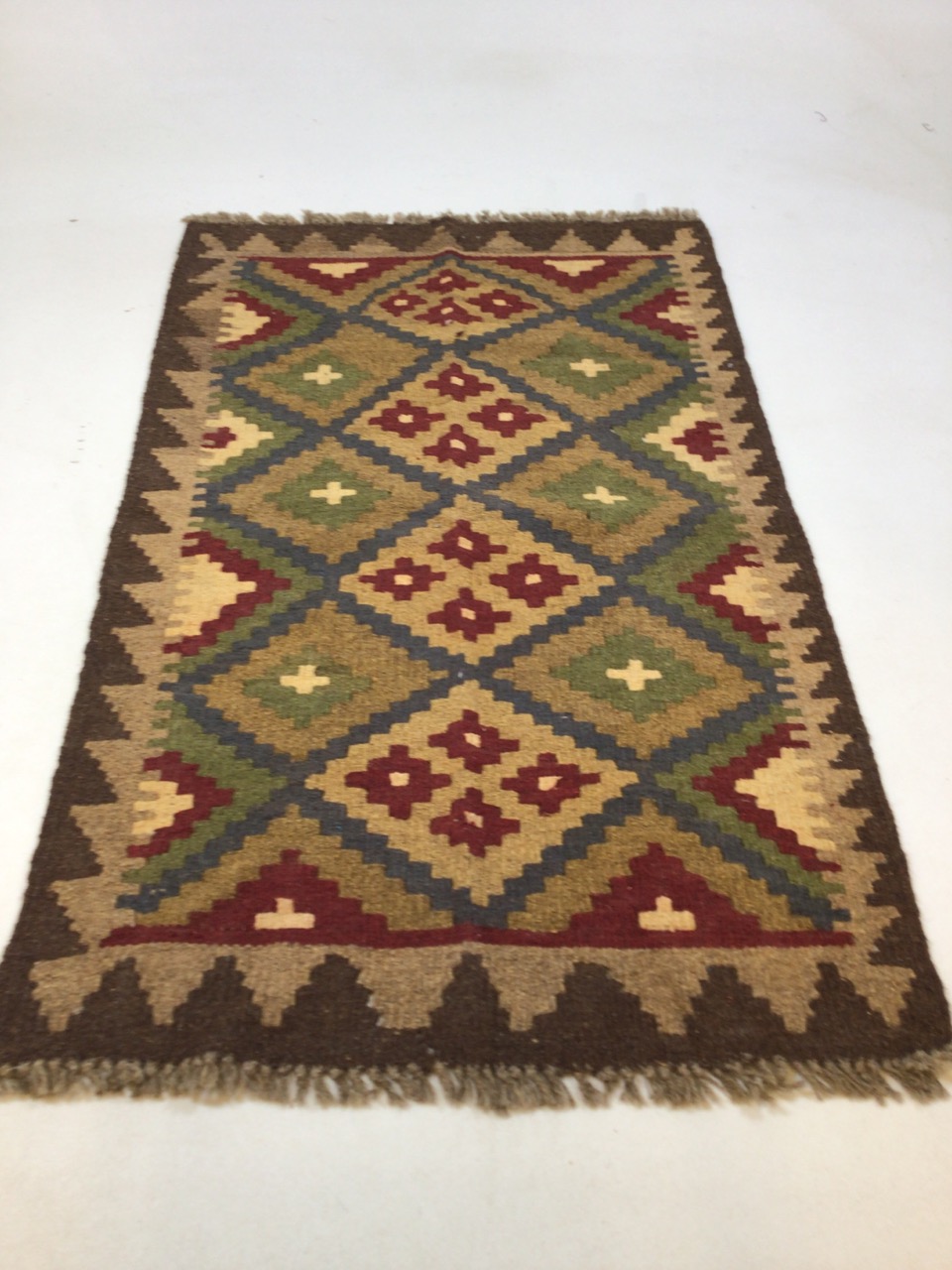 A Maimana Kilim W:58cm x H:93cm - Image 3 of 3