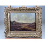 A 19th century oil on board signed lower left. in good original condition frame.Image W:34.5cm x