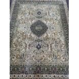 A very large Woodward Grosvenor tree of life carpet. Some areas of damage, see pictures. W:362cm x