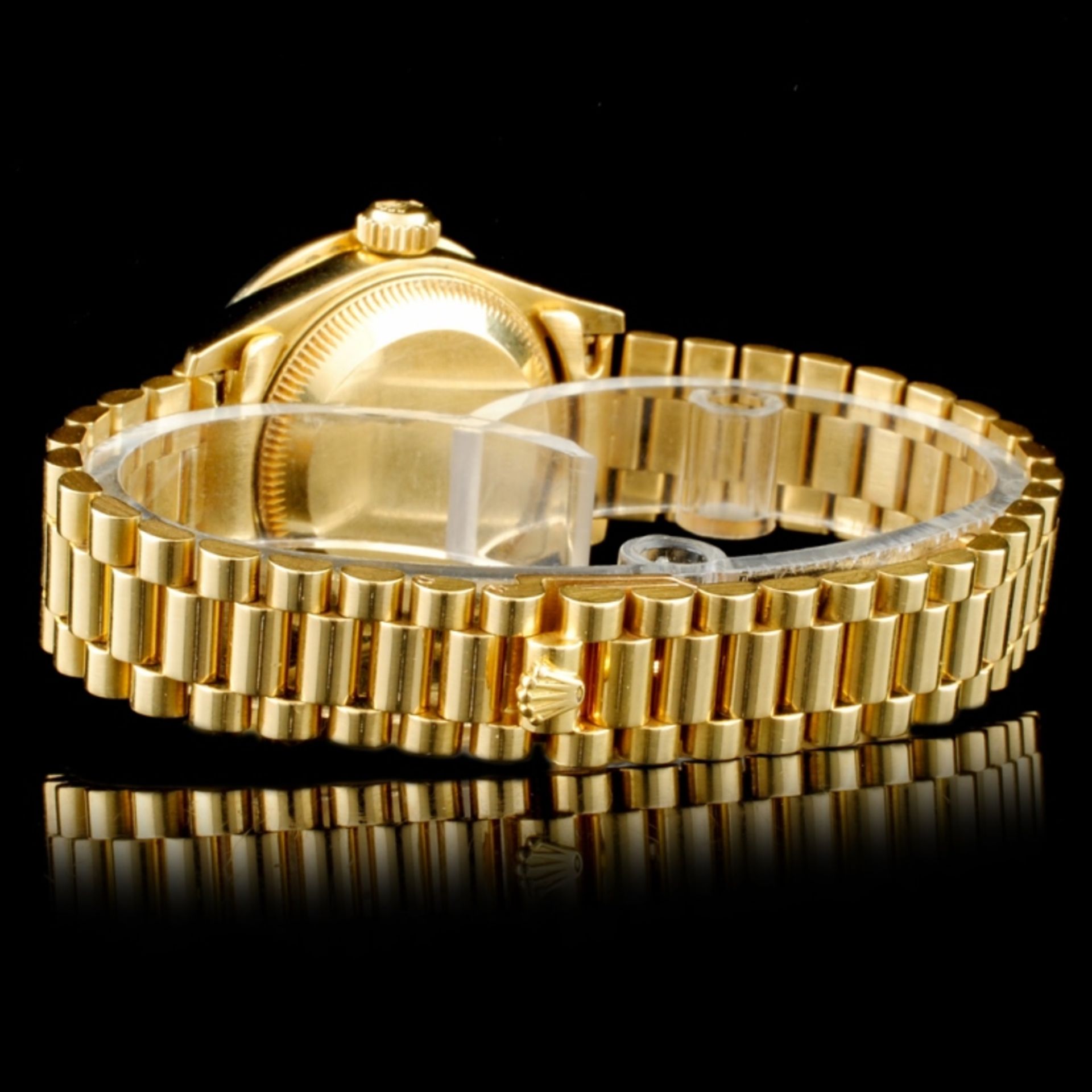 Rolex DateJust 18K YG Diamond 26MM Watch - Image 4 of 5