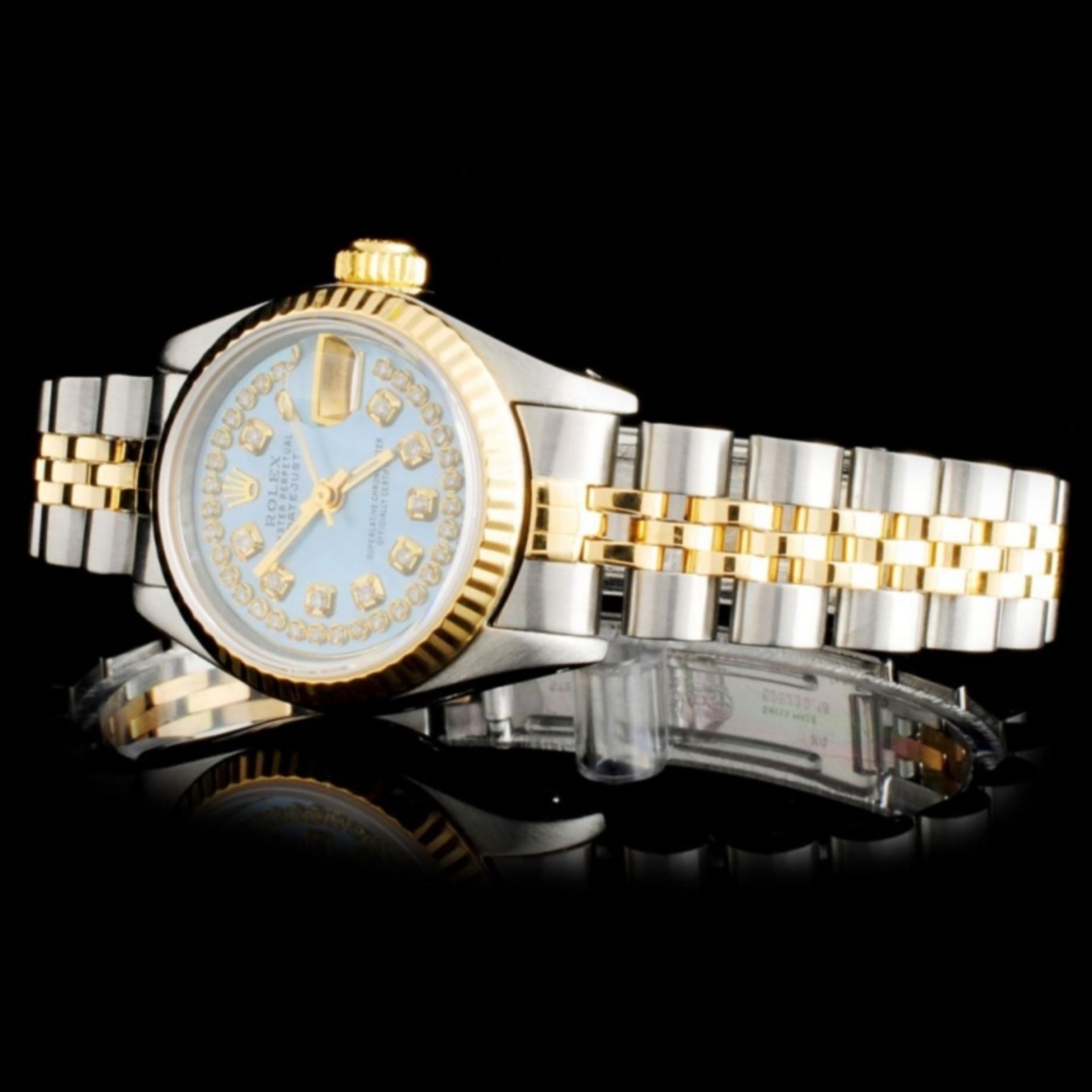 Rolex YG/SS Oyster DateJust Ladies Wristwatch - Image 2 of 5