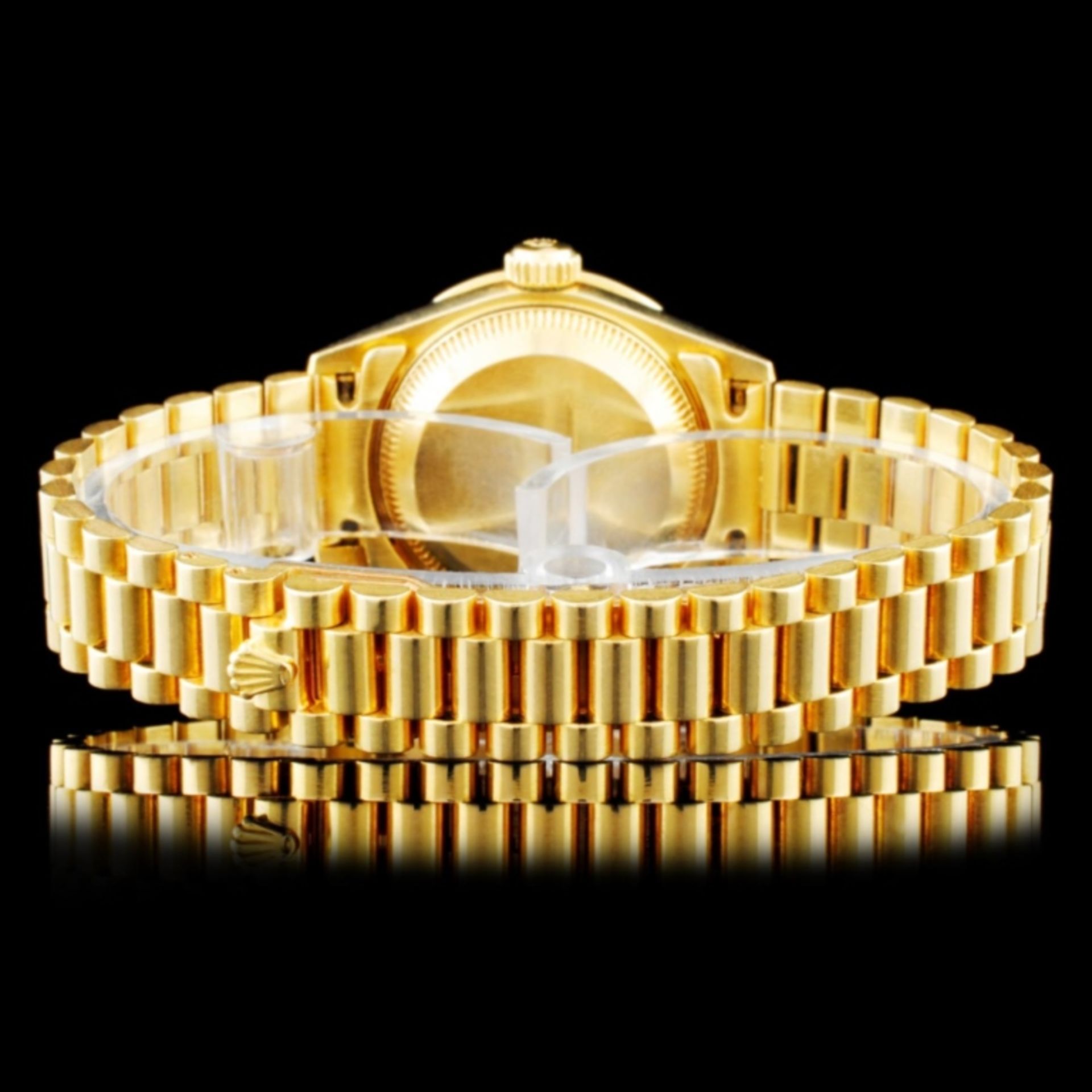 Rolex DateJust 18K YG Diamond 26MM Wristwatch - Image 5 of 7