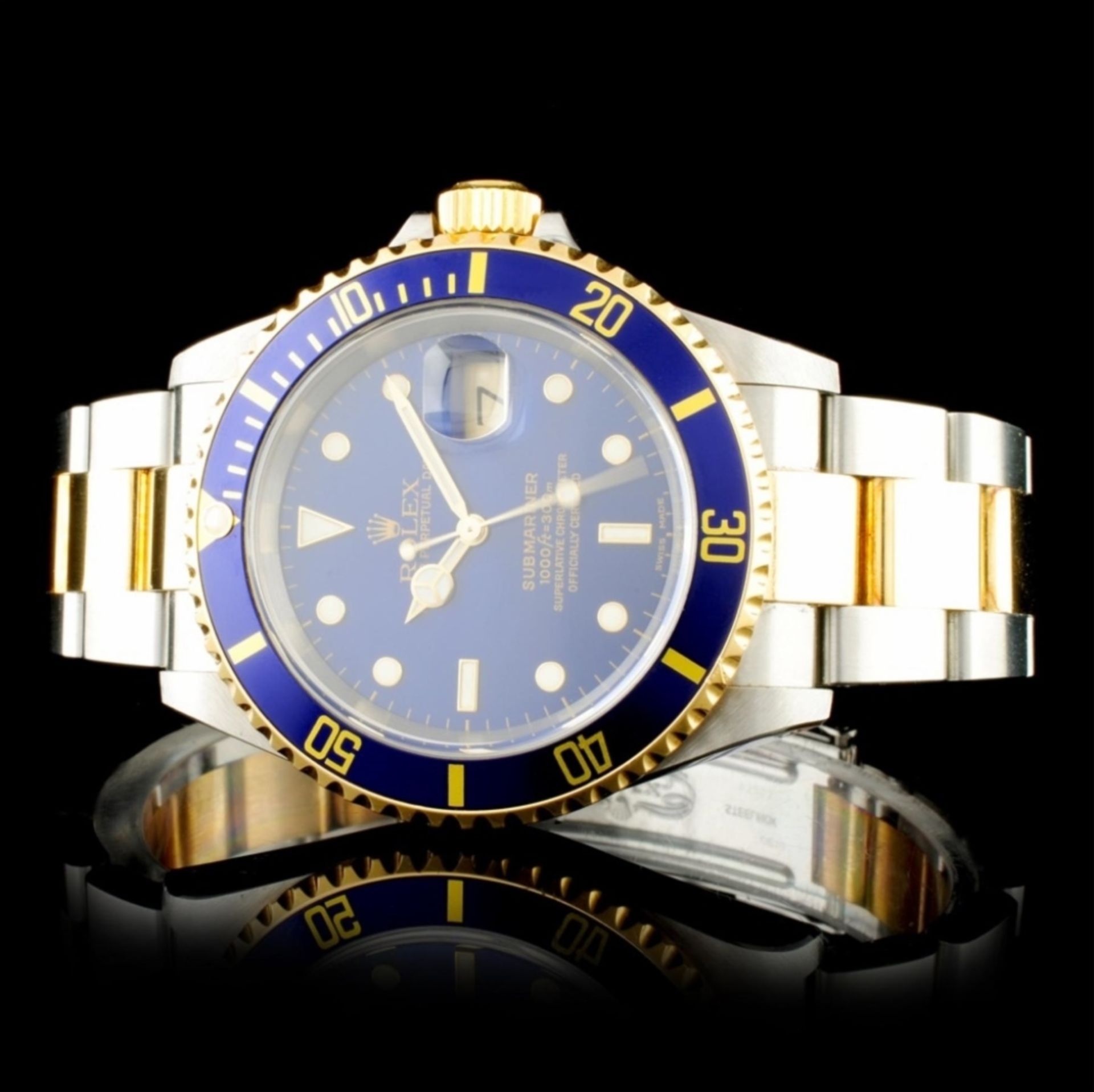 Rolex Submariner 18K & Stainless Steel Watch - Image 2 of 6