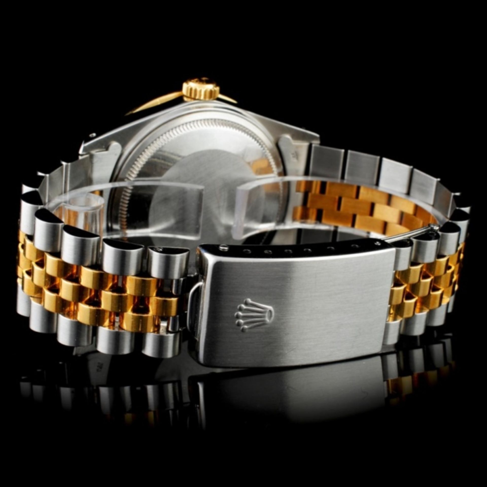 Rolex DateJust 18K/SS Diamond 36mm Watch - Image 4 of 6