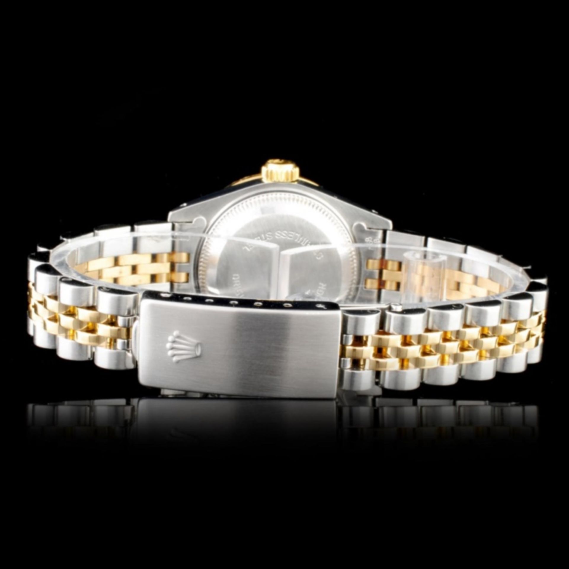 Rolex YG/SS DateJust Ladies Champagne Wristwatch - Image 3 of 5