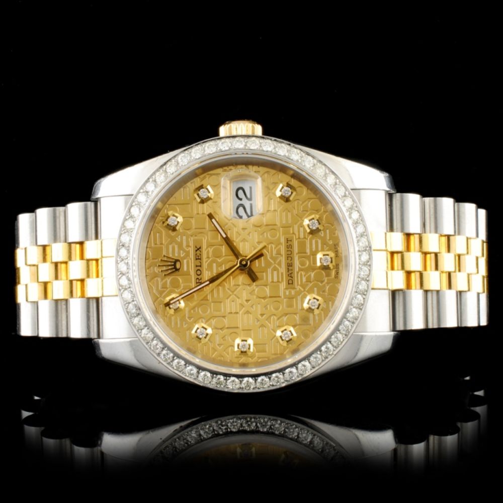Rare Diamond 18K Jewelry & Rolex Watches