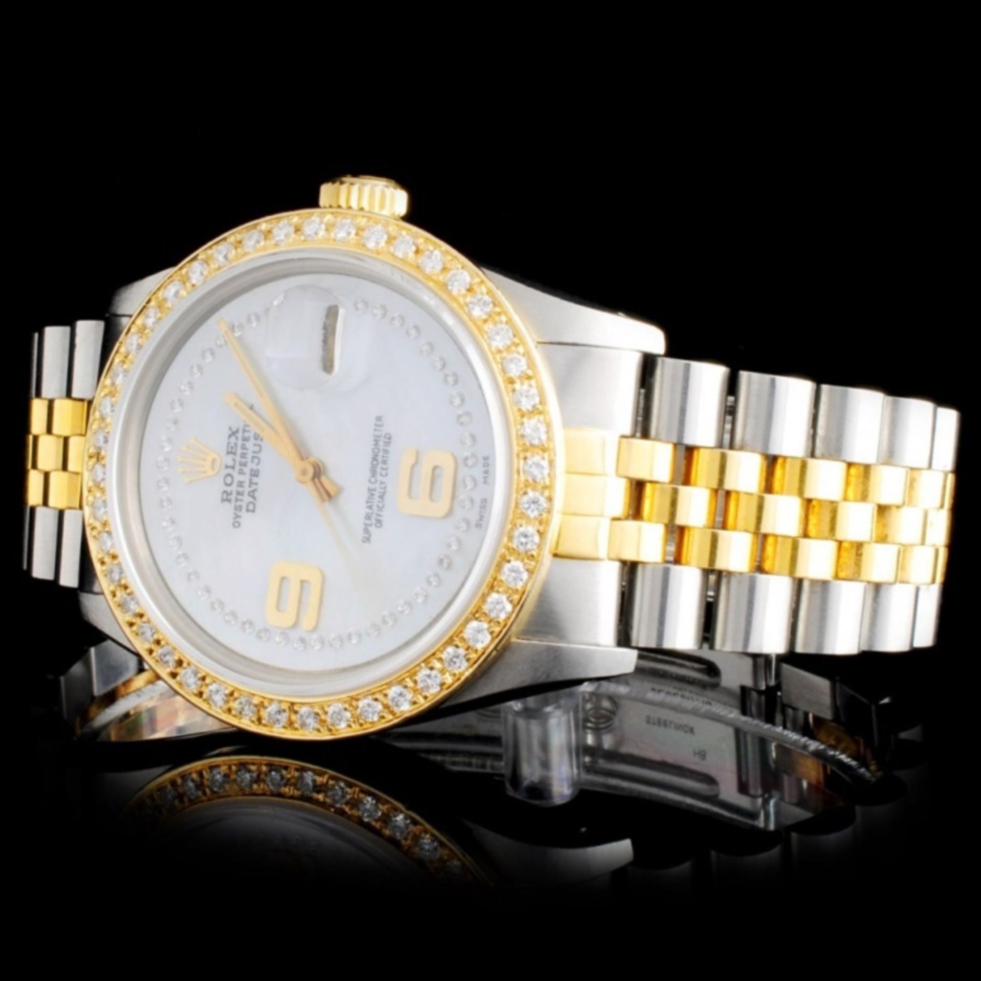 Rolex DateJust Diamond 36mm Wristwatch - Image 2 of 5