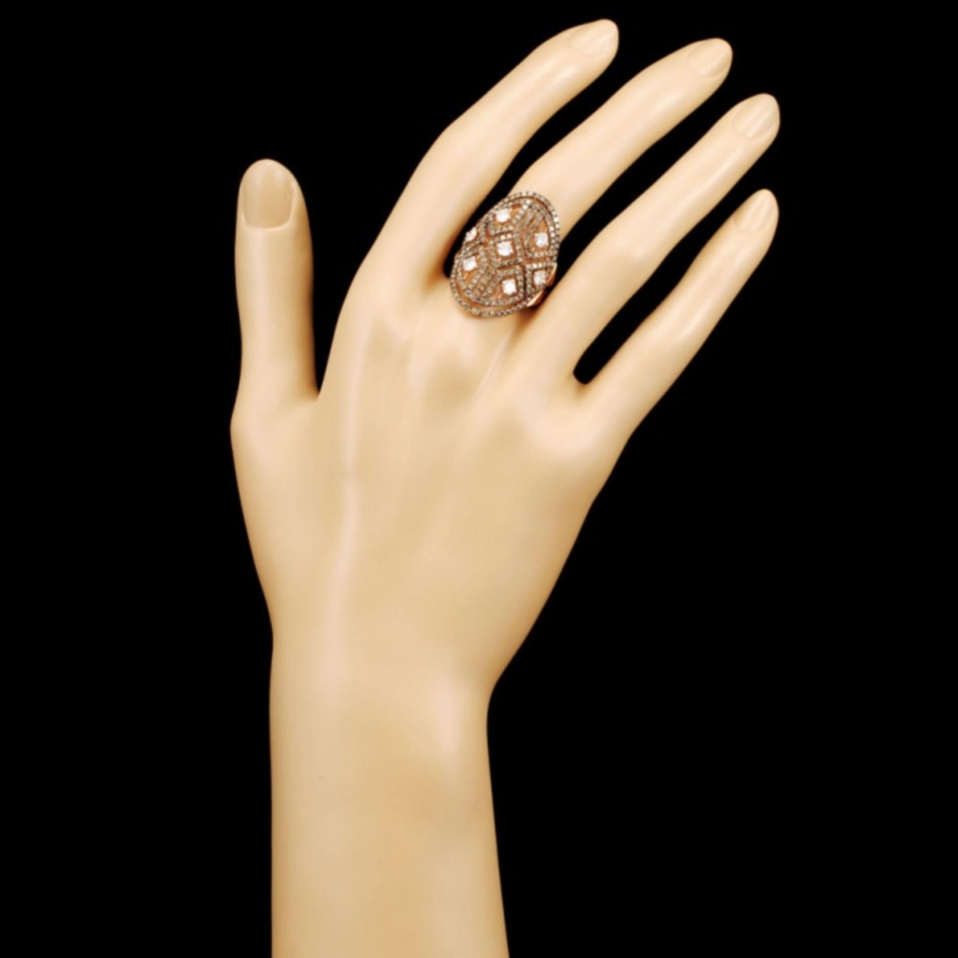 14K Gold 2.10ctw Diamond Ring - Image 4 of 5