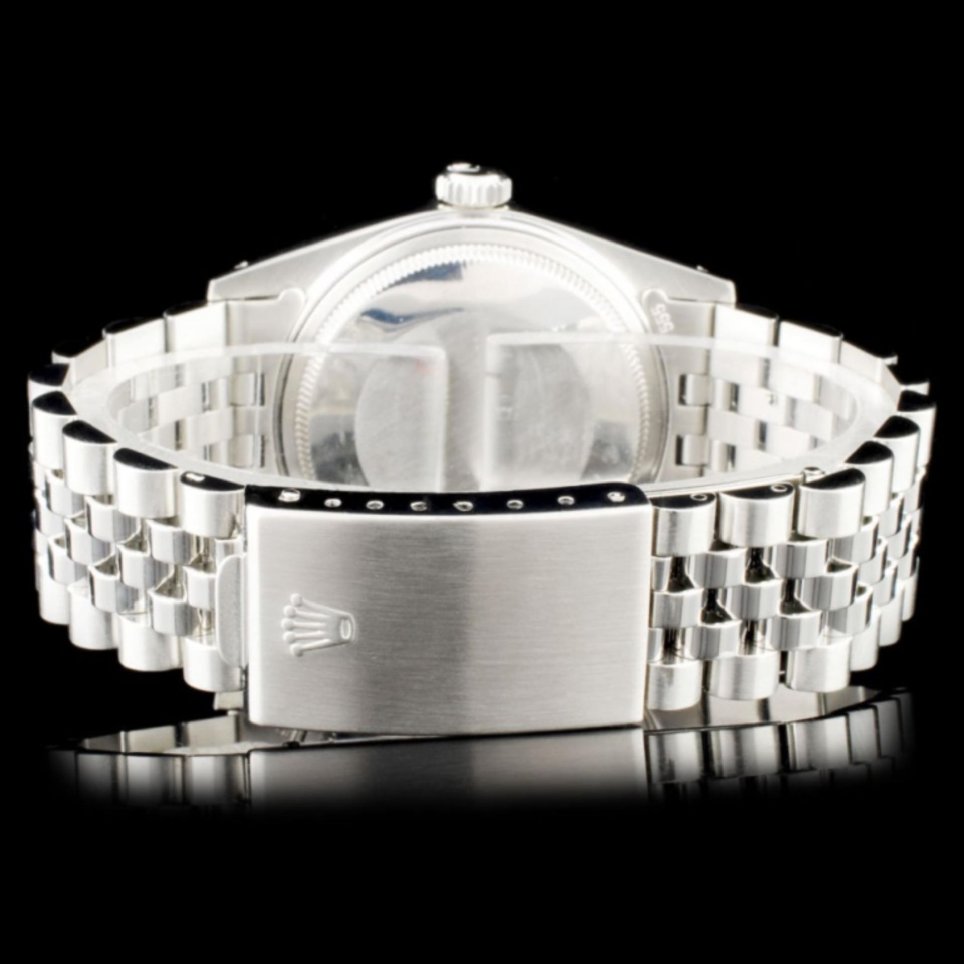 Rolex SS DateJust Diamond Wristwatch - Image 3 of 5