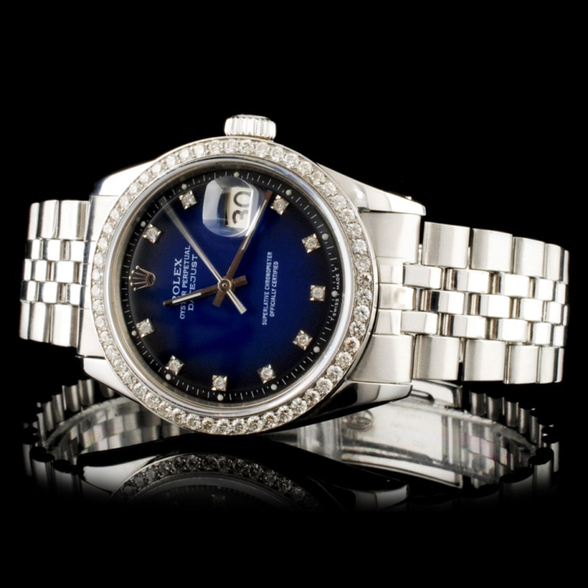 Rolex DateJust Diamond 36MM Wristwatch - Image 2 of 6